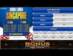 Live Draw Sgp Tercepat Hari Ini Live Singapore Pools